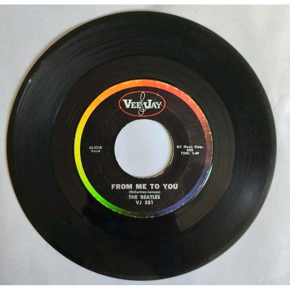 The Beatles: From Me to You/Please Please Me 45 Vinyl VJ581
